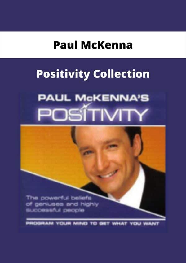 Paul McKenna – Positivity Collection | Available Now ! - The Course Arena