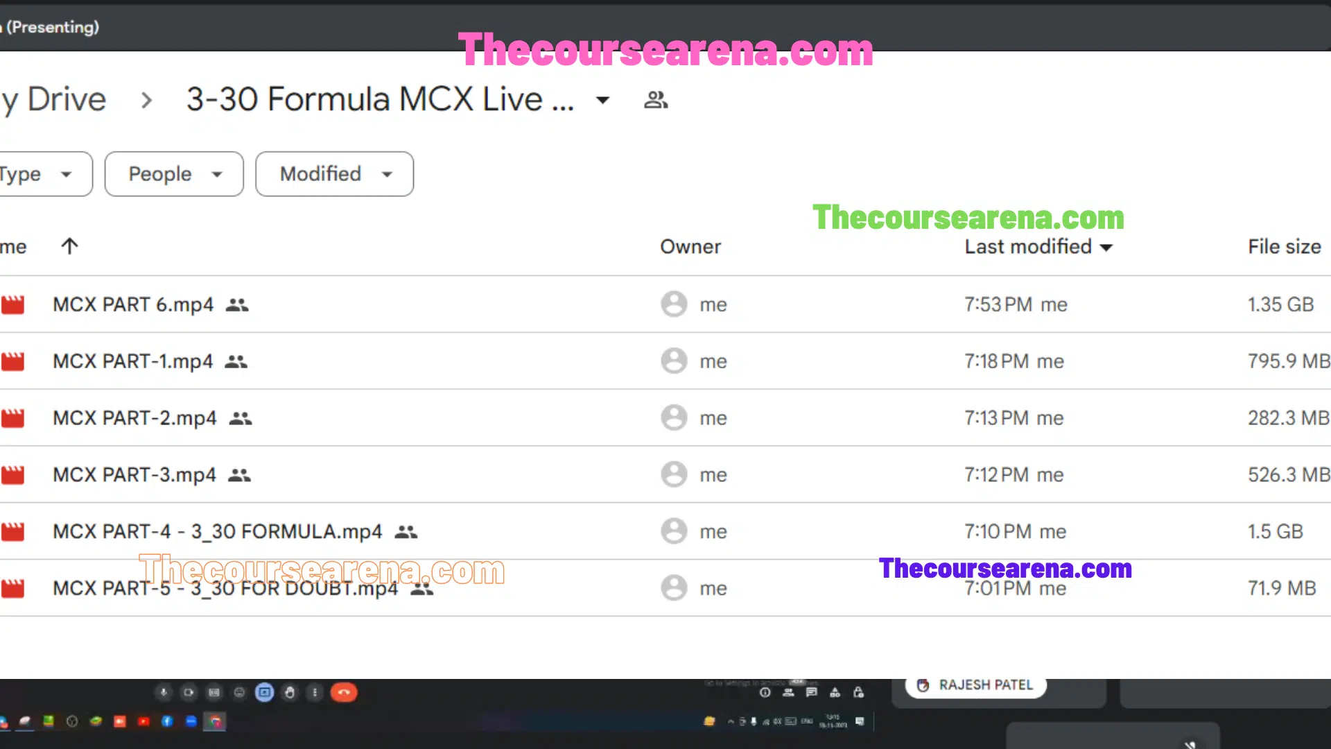 3-30 Formula MCX Live Research