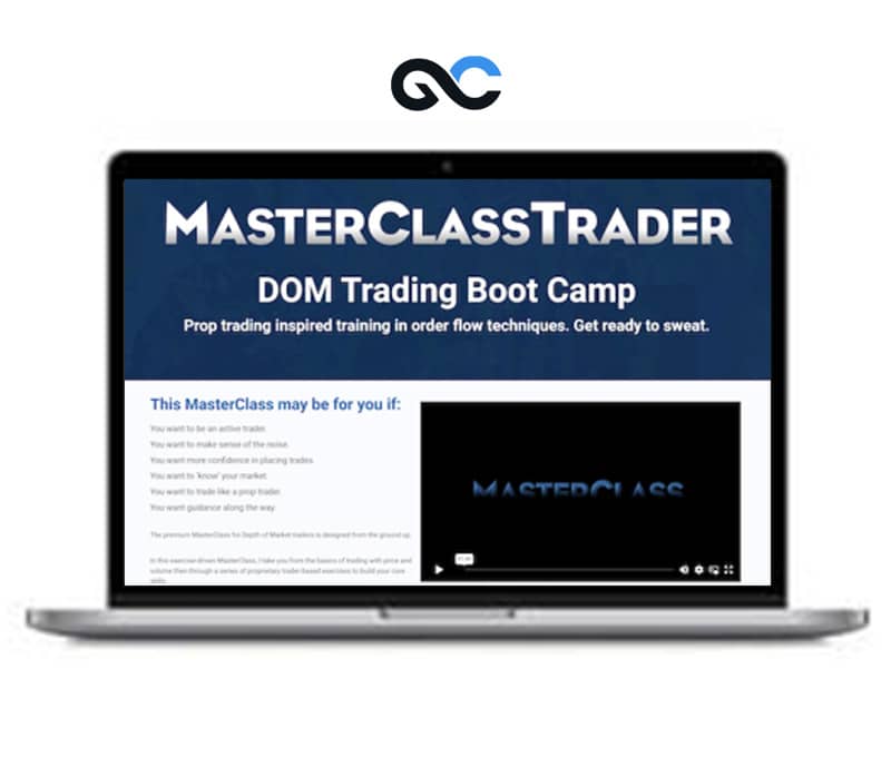 MasterClass Trader – DOM Trading Boot Camp Course