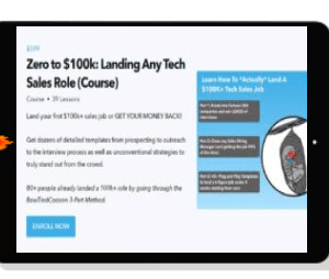 (DOWNLOAD) BowtiedCocoon – Zero to 0k: Landing Any Tech Sales Role (2023)