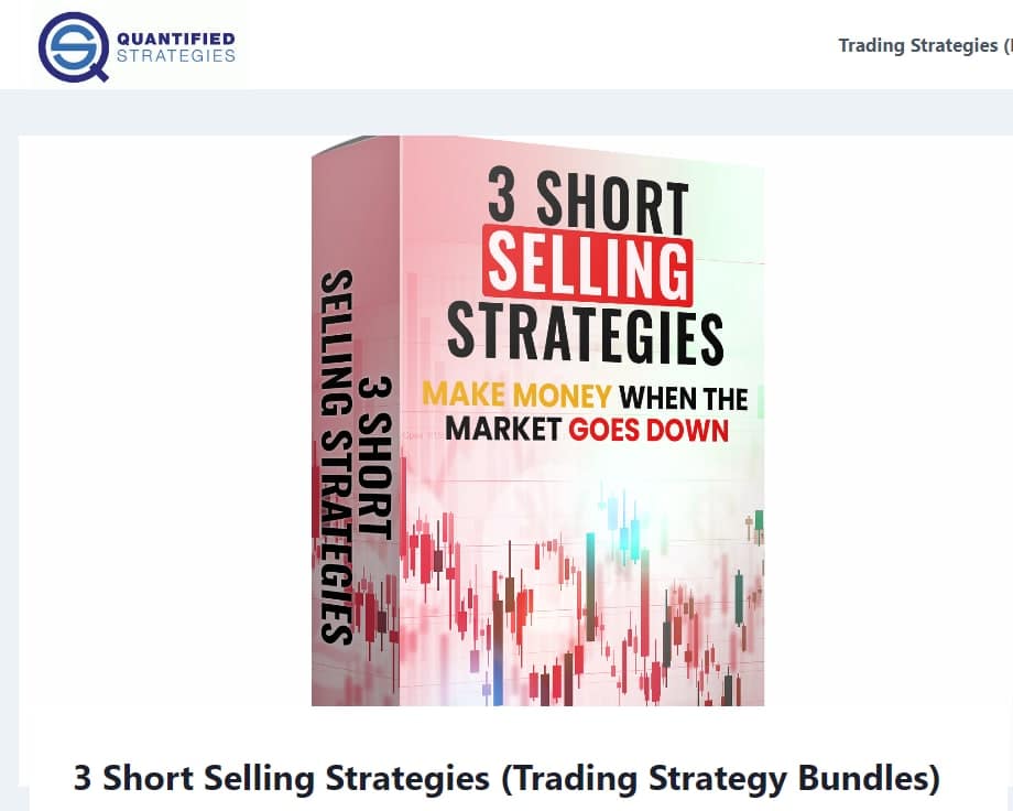 Quantified Stratergies - Short Selling Strategies