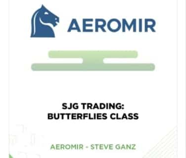 SJG TRADING: BUTTERFLIES CLASS – AEROMIR – STEVE GANZ