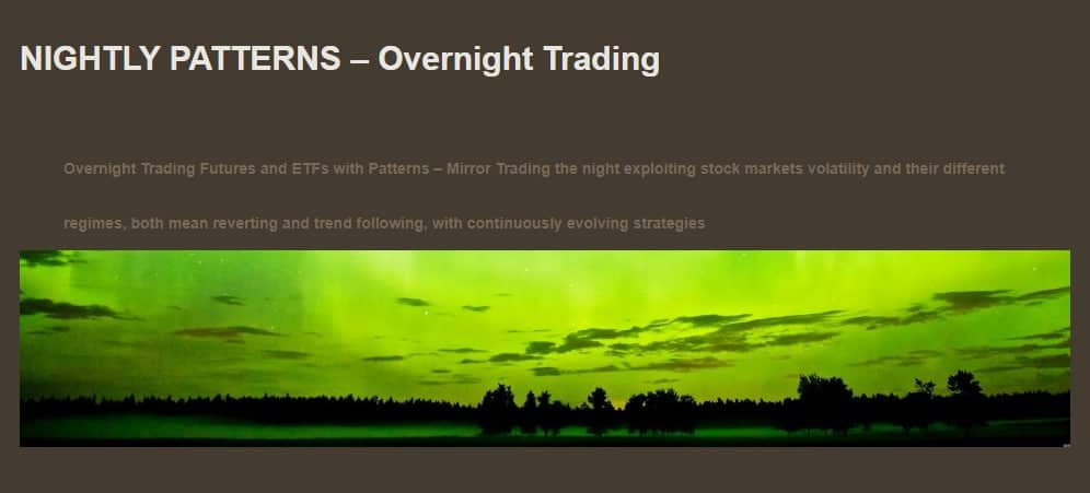 Nightly Patterns – Overnight Trading