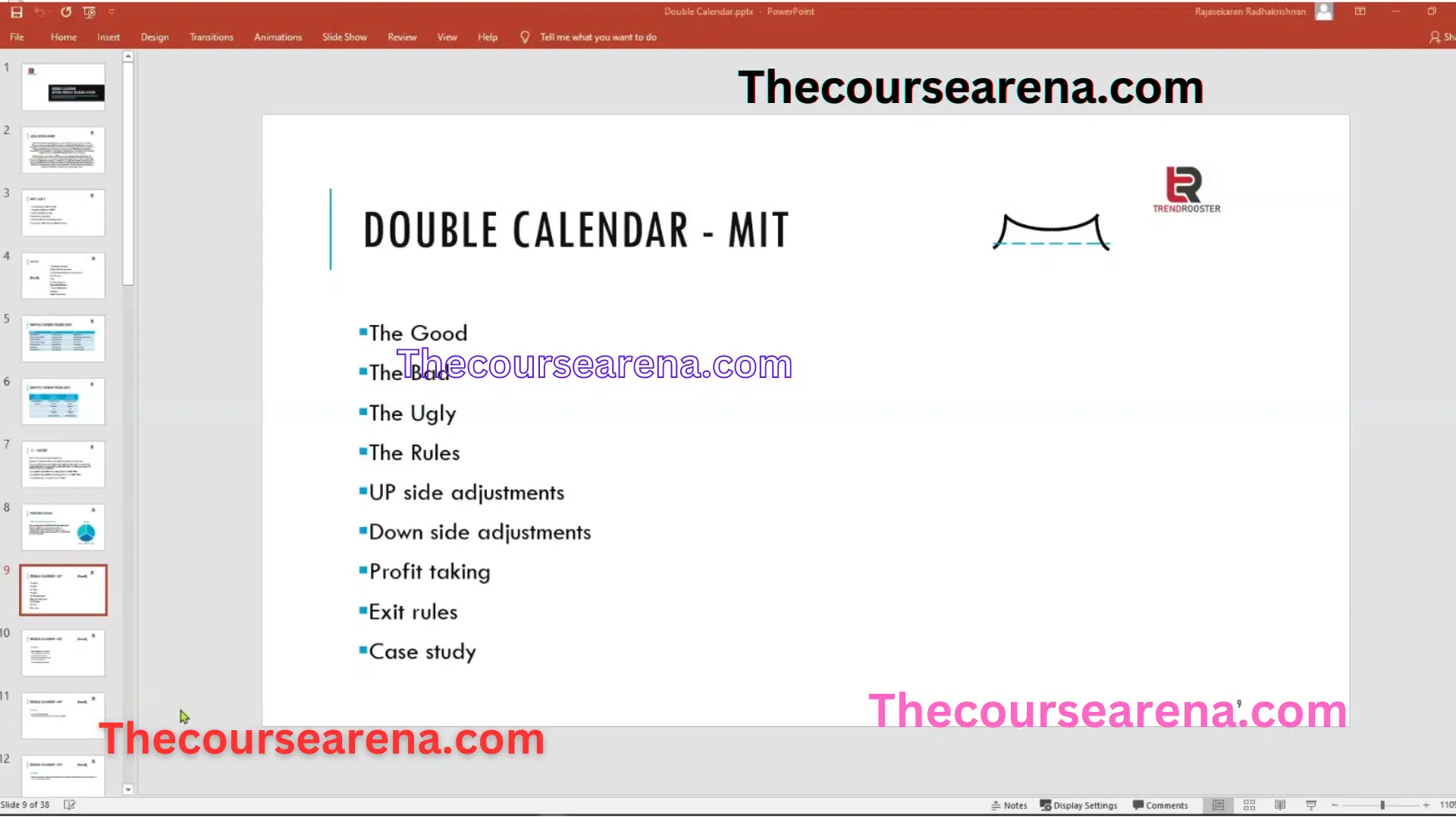 TrendRooster - Double Calender System