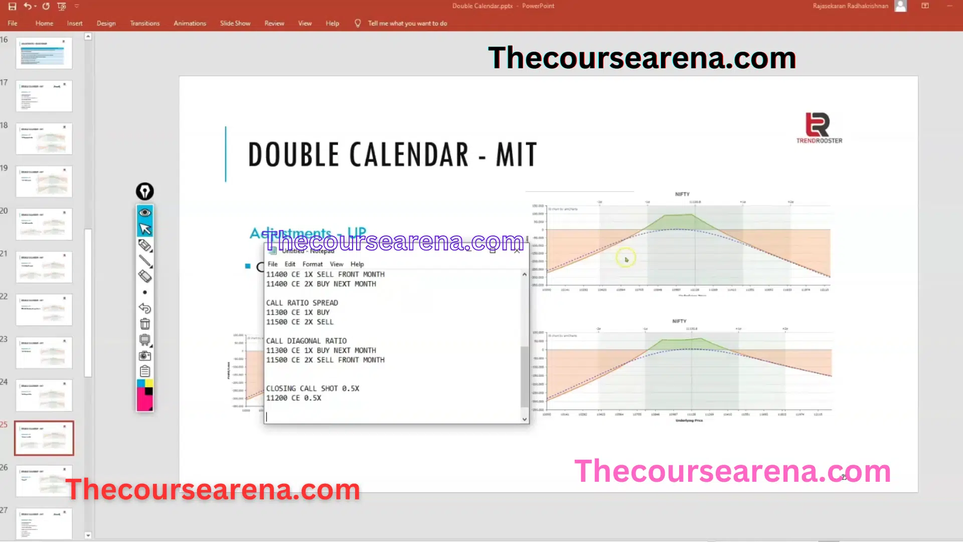 TrendRooster - Double Calender System