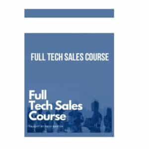 Full Tech Sales Course