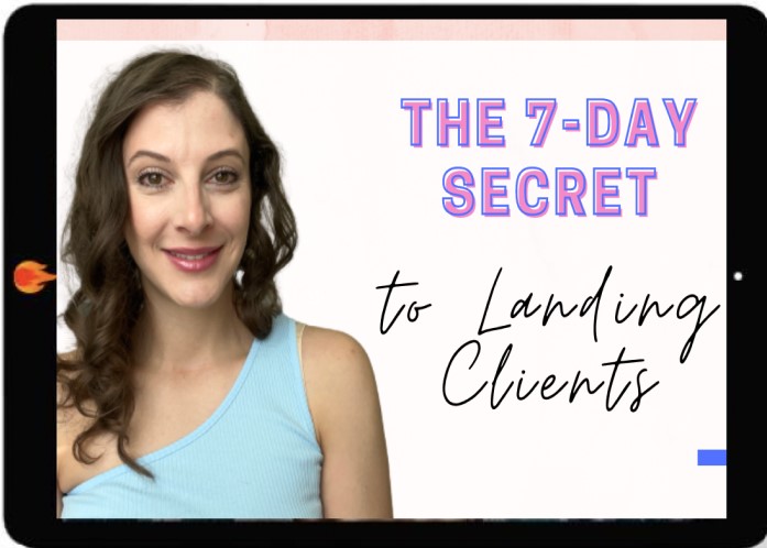Download The 7 Day Secret To Landing Clients The Course Arena 