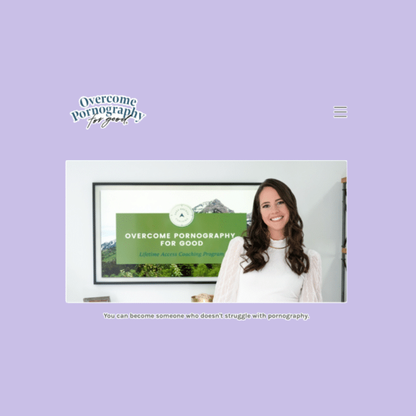 Sara Brewer – Overcome Pornography for Good