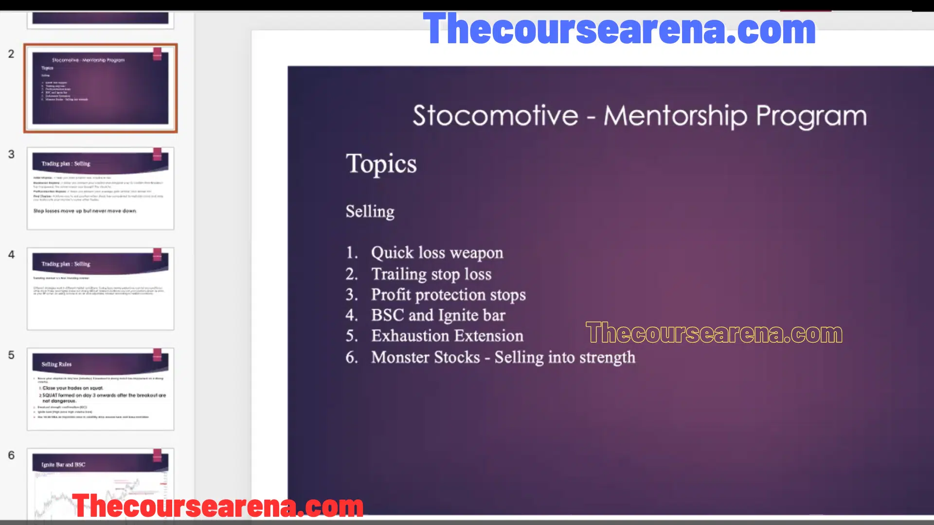 Stocomotive Mentorship - Davinder Khurana Full Course