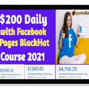 [Download] 0/Day With Facebook Pages Black Hat Course 2021 – Video Course Step By Step (2021)