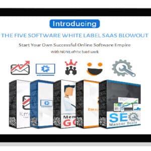 [Download] THE FIVE SOFTWARE WHITE LABEL SAAS BLOWOUT – Launching 7 Dec 2020 (2021)