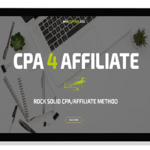 [Download] CPA 4 Affiliate – Smart 2020 CPA Method to Make 0 Daily (2021)