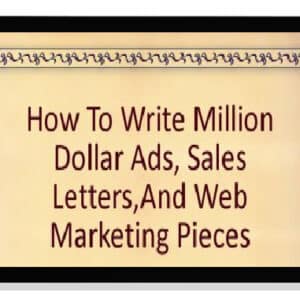 [Download] Bob Serling – Million Dollar Ads – How To Write Sales Letters, & Web Marketing Pieces (2021)
