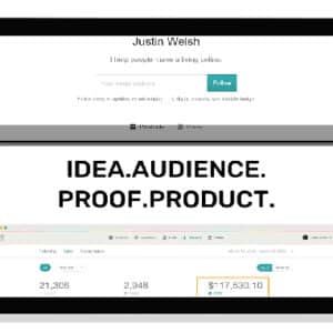 [Download] Justin Welsh – Idea Audience Proof Product -The Side Income Playbook (2021)