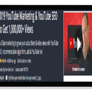 [Download] Alex Genadinik – 2019 YouTube Marketing and YouTube SEO To Get 1,000,000+ Views (2021)