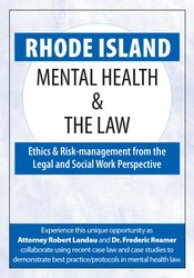 Rhode Island Mental Health & The Law – 2020 – Frederic G. Reamer, Robert Landau