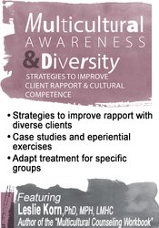 Multicultural Awareness & Diversity: Strategies to Improve Client Rapport & Cultural Competence – Leslie Korn