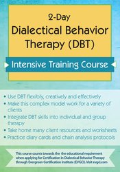 2-Day Dialectical Behavior Therapy (DBT) Intensive Training Course – Lane Pederson