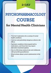 2-Day Psychopharmacology Course for Mental Health Clinicians – Susan Marie