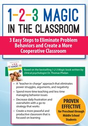 1-2-3 Magic in the Classroom: 3 Easy Steps to Eliminate Problem Behaviors and Create a More Cooperative Classroom – Sarah Jane Schonour