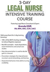 3-Day: Legal Nurse Intensive Training Course – Rosale Lobo