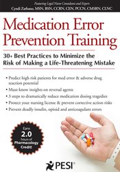 Medication Error Prevention Training: 30+ Best Practices to Minimize the Risk of Making a Life-Threatening Mistake – Rachel Cartwright-Vanzant