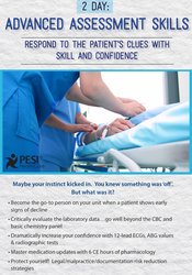 2-Day: Advanced Assessment Skills: Respond to the Patient?s Clues with Skill and Confidence – Dr. Paul Langlois