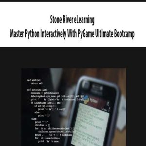 Stone River eLearning â€“ Master Python Interactively With PyGame Ultimate Bootcamp