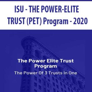 ISU â€“ THE POWER-ELITE TRUST (PET) Program â€“ 2020