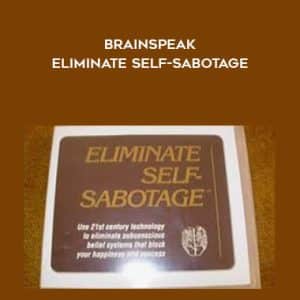 John David â€“ BrainSpeak â€“ Eliminate Self-Sabotage