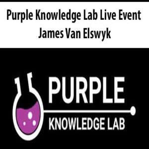 Purple Knowledge Lab Live Event â€“ James Van Elswyk