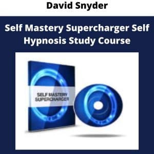 David Snyder – Self Mastery Supercharger Self Hypnosis Study Course | Available Now !