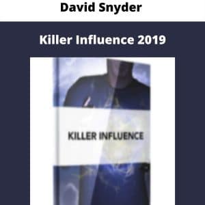 David Snyder â€“ Killer Influence 2019