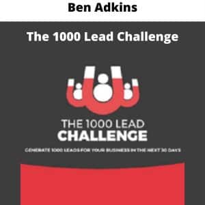 Ben Adkins â€“ The 1000 Lead Challenge | Available Now !