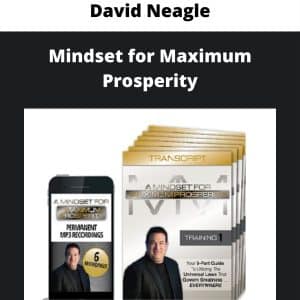 David Neagle â€“ Mindset for Maximum Prosperity | Available Now !