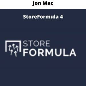 Jon Mac – StoreFormula 4 | Available Now !