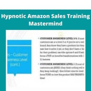 Hypnotic Amazon Sales Training Mastermind | Available Now !
