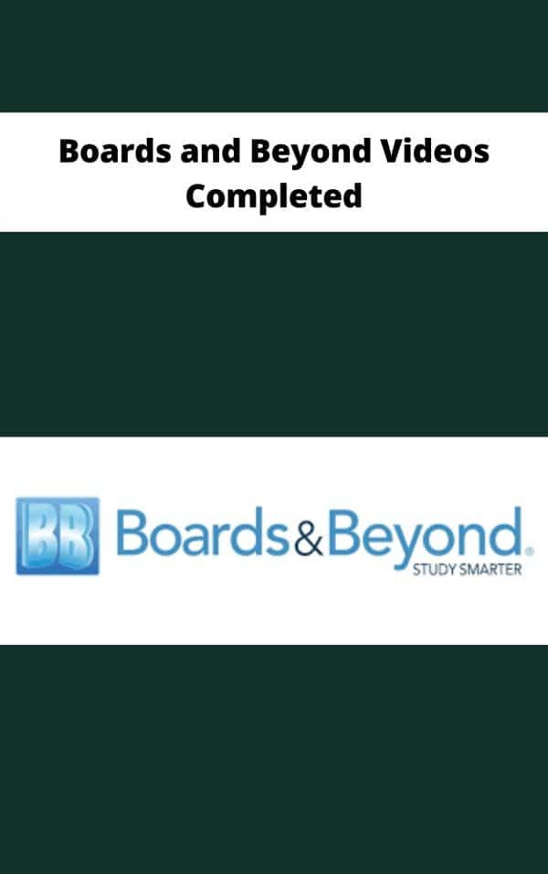 Boards And Beyond Videos Completed - The Course Arena