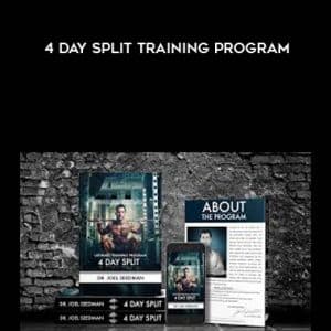 Dr Joel â€“ 4 Day Split Training Program