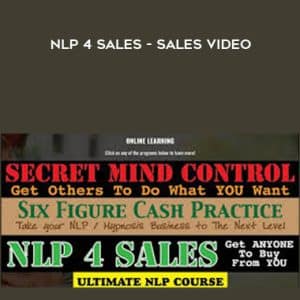 Dr William Horton â€“ NLP 4 Sales â€“ Sales Video