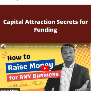 John-Paul Iwuoha â€“ Capital Attraction Secrets for Funding