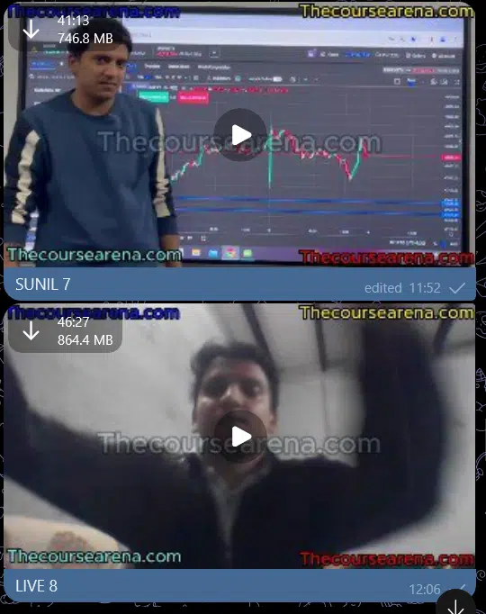 Trade with Sunil ADVANCE LIVE COURSE