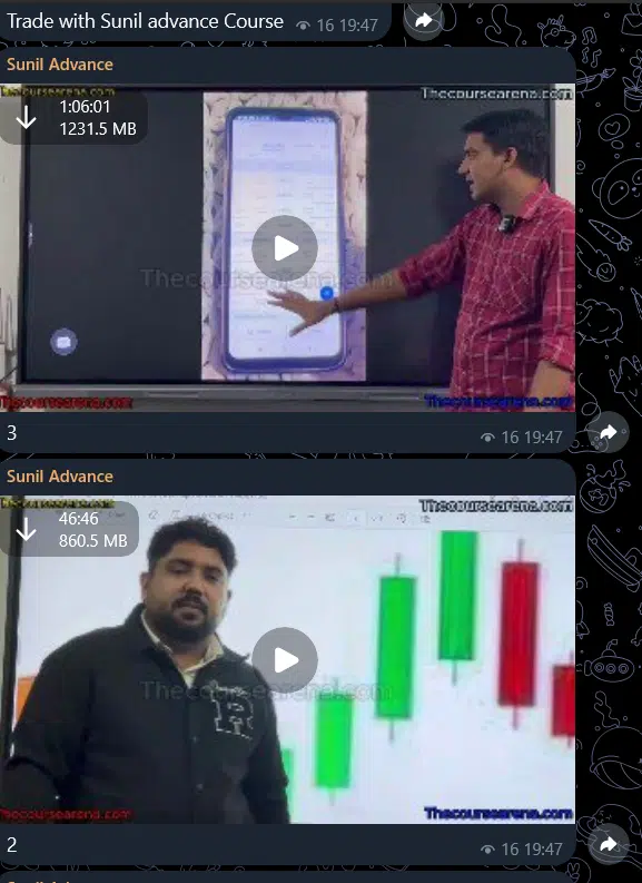 Trade with Sunil ADVANCE LIVE COURSE