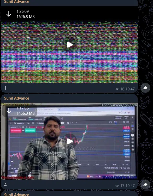 Trade with Sunil ADVANCE LIVE COURSE
