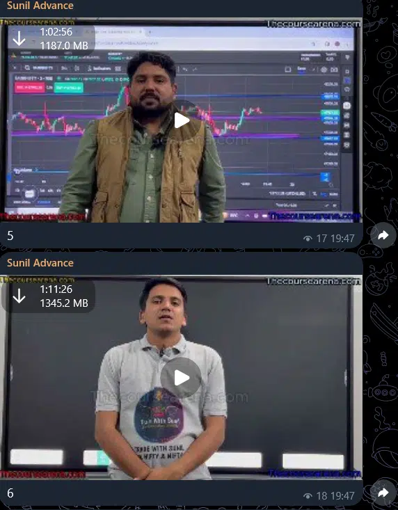 Trade with Sunil ADVANCE LIVE COURSE