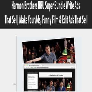 Harmon Brothers HBU Super Bundle Write Ads That Sell, Make Your Ads, Funny Film & Edit Ads That Sell