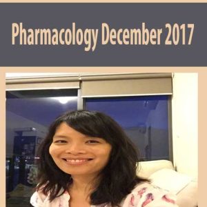 Sharon Tang â€“ Pharmacology December 2017