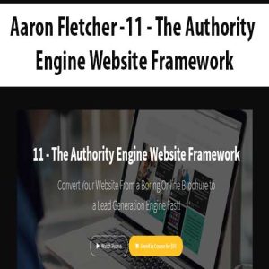 Aaron Fletcher â€“ 11 â€“ The Authority Engine Website Framework