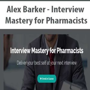Alex Barker â€“ Interview Mastery for Pharmacists