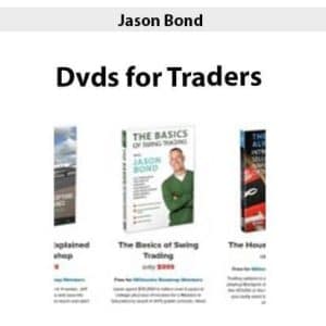 Jason Bond Dvds for Traders